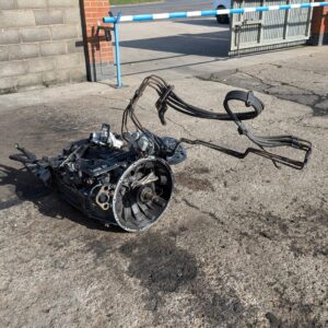 Mercedes 2528L Manual Truck Gearbox with hydraulic gear shift, PTO and pump